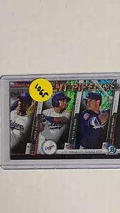 2017 Bowman Chrome Baseball Los Angeles Dodgers Talent Pipeline insert #TP-LAD - Picture 1 of 1