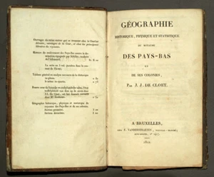 Geography History Physics And Statistics of The Royaume Small Netherlands 1822 - Picture 1 of 5
