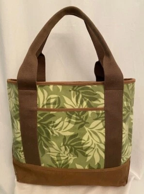 BOLSO DE MANO de lona raro POTTERY BARN KIDS - tapa abierta resistente al agua - TAMAÑO MEDIANO Foto 1 de 4