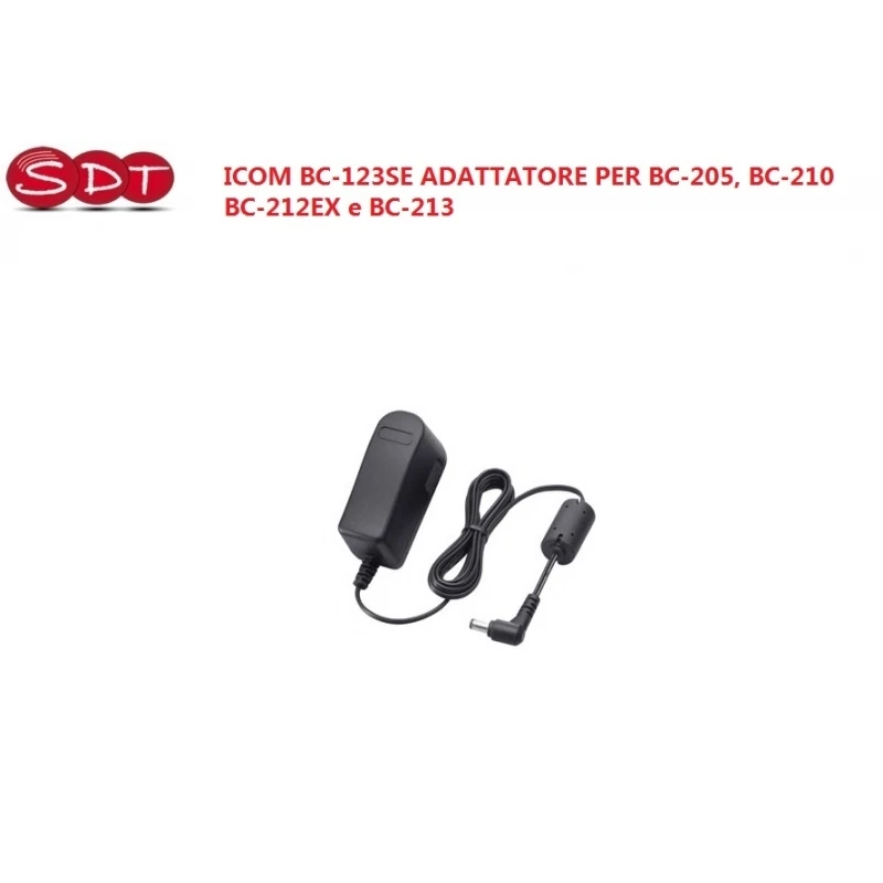 ICOM BC-123SE ADATTATORE PER BC-205, BC-210, BC-212EX, BC-220, BC-213, BC-225, B - Immagine 1 di 1