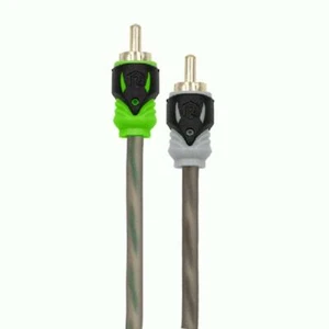 Raptor R5R17 PRO SERIES 17Ft. Dual Twist 2-Channel RCA Audio Interconnect Cable - Picture 1 of 4