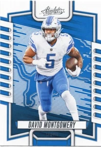 David Montgomery 2023 Panini Absolute Base #63 Detroit Lions - Bild 1 von 2