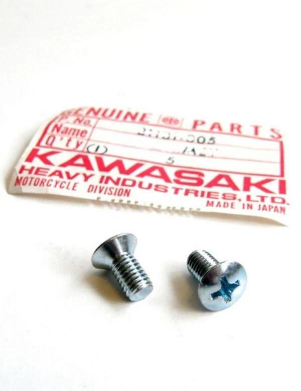 Tornillos de llanta de anillo de faros Kawasaki h1 h2 z1r kz1000 kz900 kz750 kz650 Foto 1 de 1