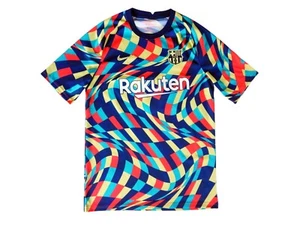 2020-21 Barcelona Nike Serie A Pre-Match 2 Football Jersey - Medium Lionel Messi - Picture 1 of 11