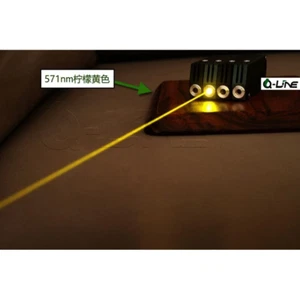 Modulo Mini Indicatore Laser Carica Diretta TYPE-C Giallo Limone 571nm - Foto 1 di 7