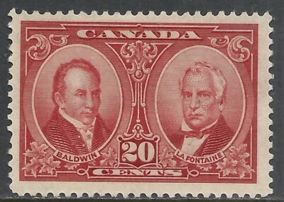 CANADÁ SCOTT 148 MH EN MUY BUEN ESTADO - 1927 20c EMISIÓN CARMÍN MARRÓN GATO $27,50 Foto 1 de 2