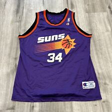 VTG CHARLES BARKLEY Phoenix Suns Mens size 48 CHAMPION Jersey NBA Purple XL