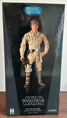 Фигурка Sideshow Star Wars Luke Skywalker Heroes of the Rebellion 1:6 новая 2007 - Изображение 1 из 4