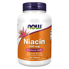 NOW FOODS Niacin 500 mg - 250 Tablets