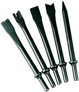 Ingersoll Rand 9500 Chisel Bit Kit for 114GQC Edge Series Air Hammer, 5 Piece Se - Picture 1 of 2