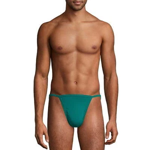 New Hanes Men's Comfort Flex Fit Stretch 3 Pack String Bikinis Underwear Medium - Picture 1 of 8