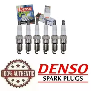 DENSO "PLATINUM" TT Spark Plugs Set of 6 fits Town & Counrty V6 3.0L 3.3L 3.8L - Picture 1 of 2