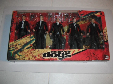 NECA Reel Toys Cult Classics Reservoir Dogs Action Figure 5 Pack New Tarantino Cover