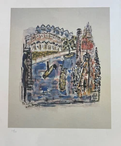 HENRY MILLER LIMITIERTE AUFLAGE LITHOGRAPHIE AUF PAPIER MIT GEPRÄGTEM NACHLASSSIEGEL - Bild 1 von 2