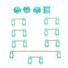 Clear Mint Blue Linear Switch Satellite Axis Stable 3Pin for Gaming Mechanical