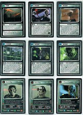 STAR TREK CCG ENHANCED FIRST CONTACT, COMPLETE SET OF 16 CARDS
