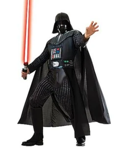 Star Wars Darth Vader Adult Size Small 34-36 New with Bonus 2-sided Medallion - Picture 1 of 2