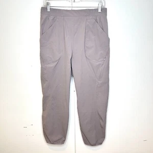 Mountain Hardwear Women's Lightweight High Rise Ankle Pants Size Medium Gray - Picture 1 of 6
