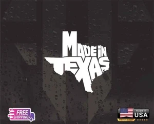TEXAS STATE FLAG +20 COLORS STICKER DECAL VINYL TRUCK WINDOWS CAR LAPTOP AI USA - Bild 1 von 2