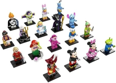Lego 71012 DISNEY Serie 1 Minifiguras Coleccionables Juego Completo de 18 Foto 1 de 4