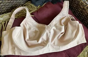 GLAMORISE 1007 MAGICLIFT SEAMLESS WIREFREE BRA, CAFE, 40i - Picture 1 of 12