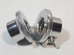 1" THREADED SPINLOCK WEIGHT STOPPER BAR BARBELL DUMBELL LOCK - Picture 1 of 5