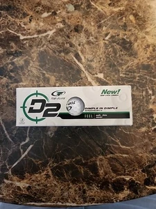 Top Flight D2 Distance Dimple in Dimple 3 Golf Balls - Picture 1 of 3