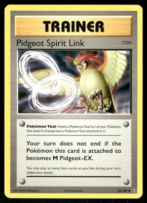 2016 XY - Evolutions Pidgeot Spirit Link Uncommon #81 - Image 1 of 2