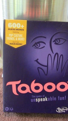 2021 Taboo Board Game - The Game of Unspeakable Fun by Hasbro - Image 1 of 3
