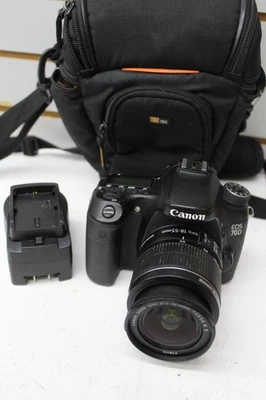 Canon EOS 70D Digital SLR Camera with 18-55mm IS STM Lens With Camera Case - Image 1 of 4
