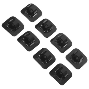  8pcs Bicycle Cable Clamps: Housing Guide Aluminum Alloy C-Clips Brake Line Tube - Picture 1 of 12