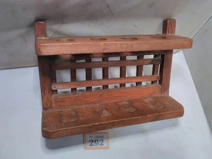 Vintage Pfeifenständer aus Holz - Bild 1 von 2