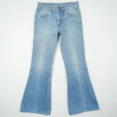 Vintage 1978 Levi’s 684 Orange Tab Bell Bottom Jeans 29x30 USA Made 0217 Flare - Image 1 of 4