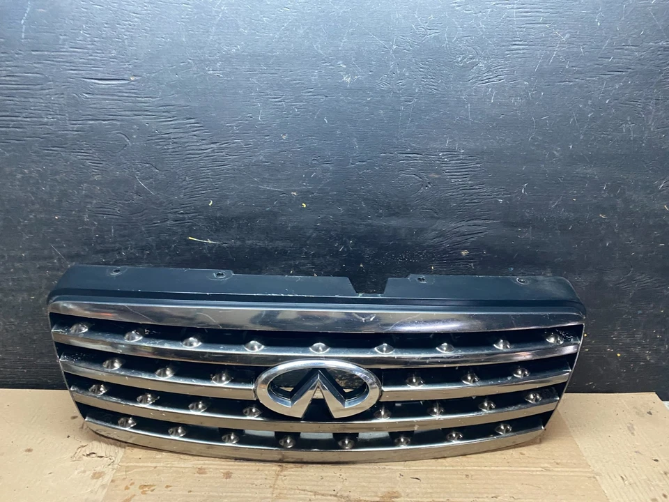 Parrilla superior delantera Infiniti Fx35 2006 2007 2008 con emblema OEM V2761 DG Foto 1 de 4
