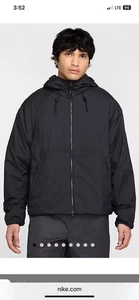 Nike Tech Men's Therma Full-Zip Fleece Jacket Black Size Large HJ2932-010 $250 - Picture 1 of 20
