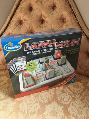 Thinkfun Laser Maze Logic Game Beam Bending STEM 60 Mind Challenges Ages 8+ NEW - Image 1 of 4