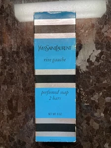 YVES SAINT LAURENT RIVE GAUCHE PERFUMED SOAP - 2 BARS 8OZ. - Picture 1 of 9