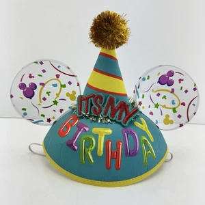 Original Disney Parks It's My Birthday Konfetti Mickey Mouse Ohren Mütze Dave - Bild 1 von 7