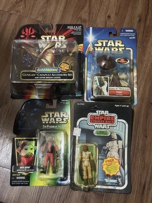 Bonecos de ação originais Star Wars Empire Strikes Back Bossk Kenner 1980 PLUS 3  - Imagem 1 de 4