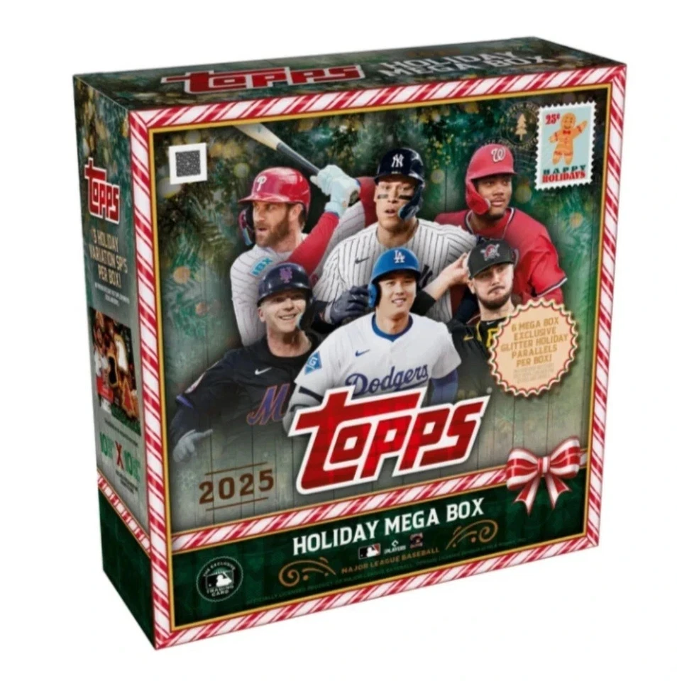 2025 Topps Holiday Baseball Mega Box - Rip + Ship - Image 1 of 1
