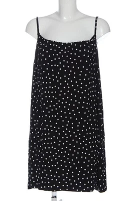 ASOS DESIGN Vestido tipo overol Mujeres Vestido Talla EU 44 negro-blanco - Imagen 1 de 4