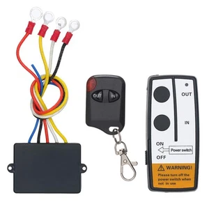Juego de interruptores de control remoto inalámbrico cabrestante inteligente 12V-24V 50 ft indicador universal E... - Imagen 1 de 6