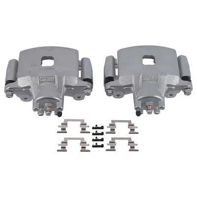 Front Brake Calipers Set for Chrysler 200 2011-2014 18-B5032 18-B5033 w/ Bracket - Image 1 of 4