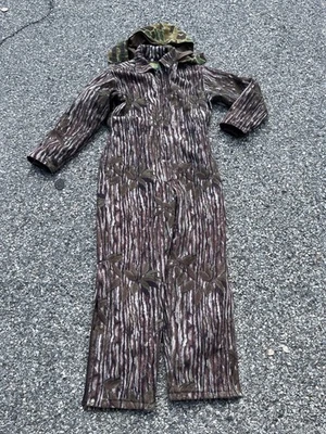 Vintage Cabela's Dry-Plus Camo Fleece Coveralls Mens Large Made in USA Hunting S - Image 1 of 4
