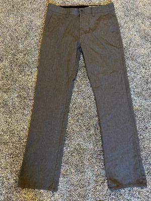 Volcom Pants Mens 28 Gray Chino Outdoors Surfer Surfing Casual Men 28x30 - Image 1 of 3