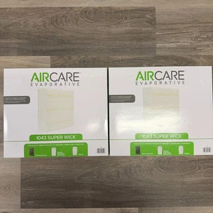 2 Pack, OEM AIRCARE Evaporative 1043 Super Wick Genuine Replacement Filter - Picture 1 of 2