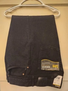 "Lee" Regular Fit, Straight Leg jeans (42 x 34) Black - Picture 1 of 3