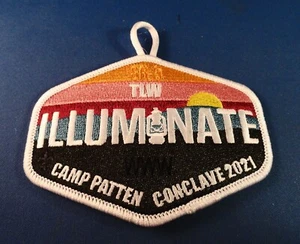 SR-9 2021 Conclave: parche para participantes con bucle - TLW - Illuminate Camp Patten SR9 - Imagen 1 de 8