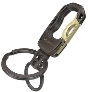 Heavy Duty Key Chain Carabiner Car Key Chains Organizer for Men Women - Picture 1 of 6