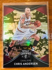 Chris Andersen 2016-17 Panini Totally Certified Camo Parallel /25